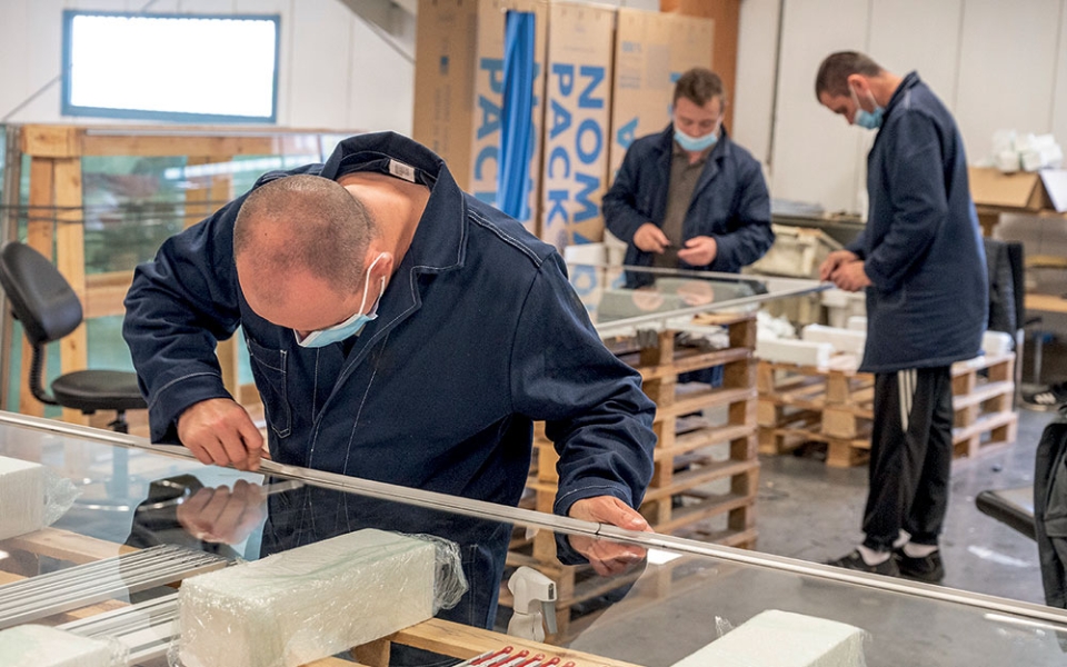 L’établissement public intercommunal de la Fondation Albert Jean de Bacqueville-en-Caux (Seine-Maritime) emploie 99 personnes sur des postes adaptés à leur handicap mental ou psychique.