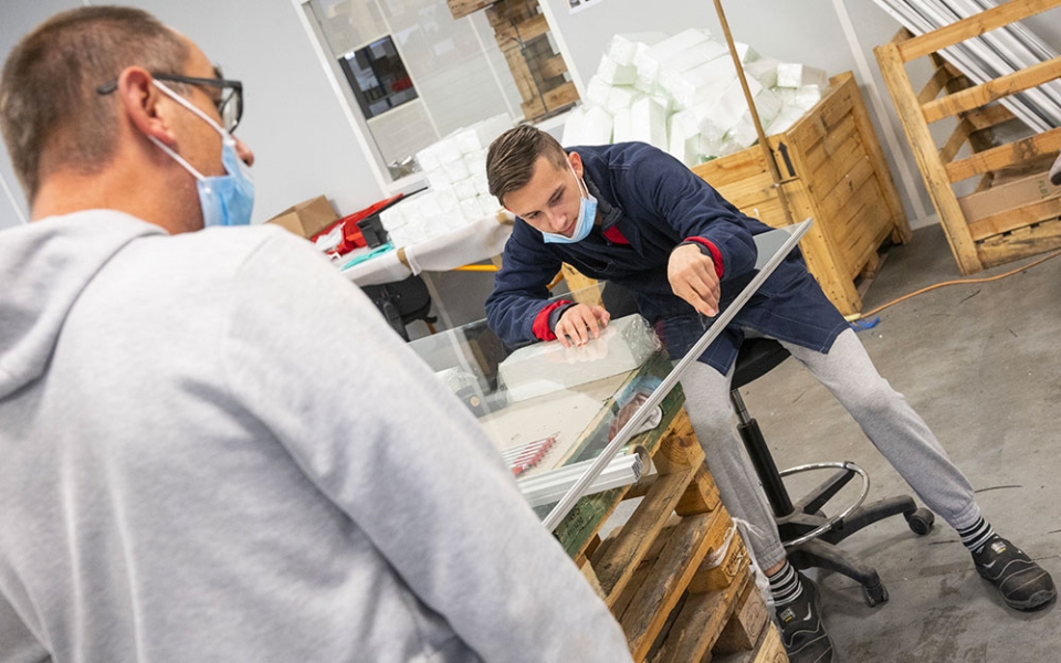 Avant d’intégrer l’Ésat, ces jeunes sont venus trois semaines en stage pour découvrir les activités et choisir la leur.