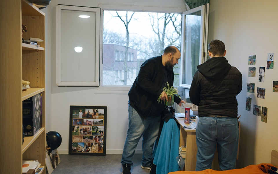 : Élu CFDT très investi, Tristan Ronsin est éducateur dans l’un des foyers du domaine. Il accompagne des adolescents vers l’autonomie