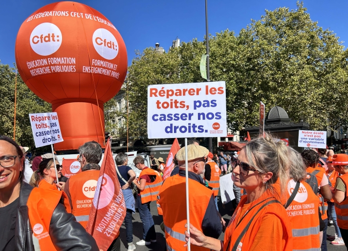 Agnès est militante de la CFDT Éducation Formation Recherche publiques et enseignante en Occitanie.