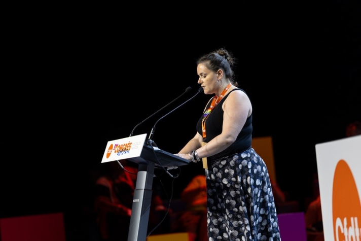 Alaïs Barkate, du Syndicat EFRP Académie de Créteil.