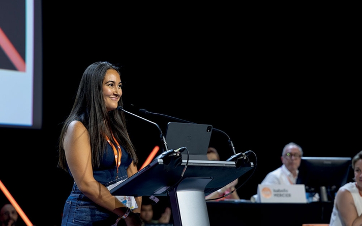 Manal Salim, Syndicat francilien Propreté.