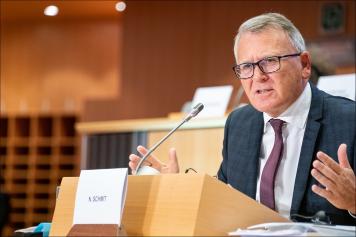 Nicolas Schmit, commissaire européen à l’emploi, aux affaires sociales et à l’insertion.