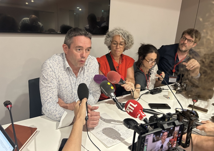 Yvan Ricordeau, secrétaire général adjoint, est le chef de file CFDT dans la négociation retraites.