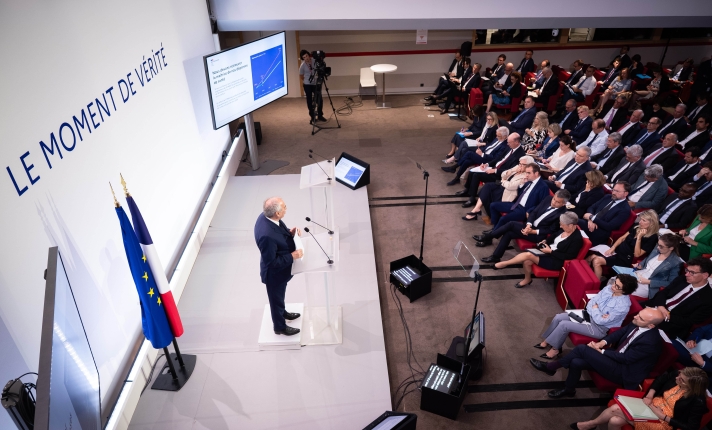 Le Premier ministre, François Bayrou, a présenté les orientations du budget 2026 le 15 juillet.