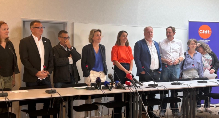 Les numéros un des organisation syndicales CFDT, CGT, FO, CFE-CGC, CFTC, Unsa, FSU et Solidaires se sont réunis à Paris le 29 août dernier…