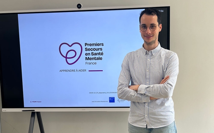 Raphaël Zimmer, secrétaire général du Syndicat Santé-Sociaux de Meurthe-et-Moselle.