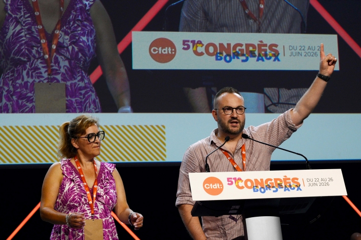Victorien Godart et Sabrina Lecat, du Syndicat Communication Conseil Culture Nord Aquitaine.
