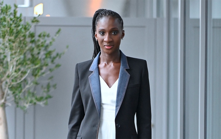 Eye Haïdara, invitée au festival Reims Polar comme présidente du jury Sang Neuf, avril 2026.