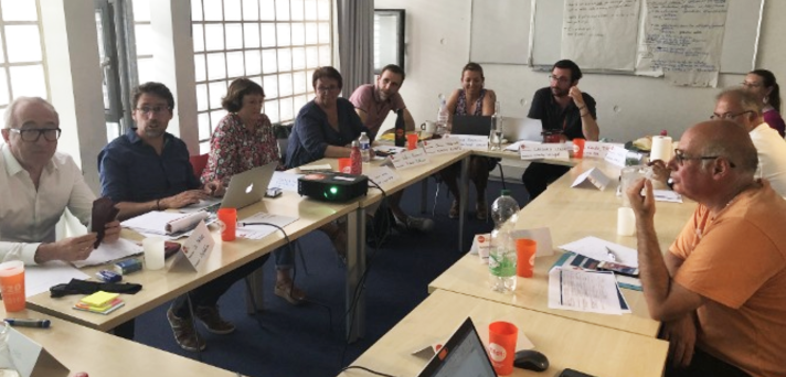 L’Union régionale interprofessionnelle des Pays de la Loire a accueilli en juin dernier quatre syndicats CFDT régionaux en présence du secrétaire national Luc Mathieu (à gauche sur cette photo).