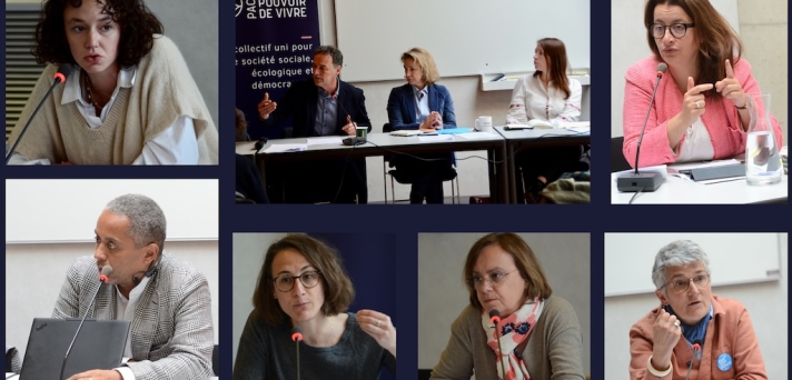 Les principaux membres du Pacte du pouvoir de vivre étaient réunis ce 6 mai à Paris pour une conférence de presse.