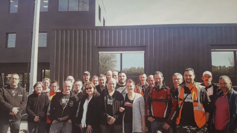 Une récente réunion des élus CFDT de l’entité logistique Simastock, qui appartient au groupe Bils-Deroo.