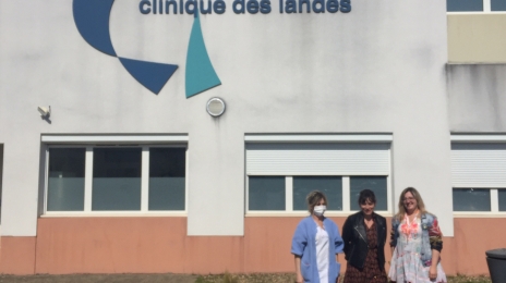 De gauche à droite : Monique Saint-Sevin, Nathalie Noto et Béatrice Jayo.