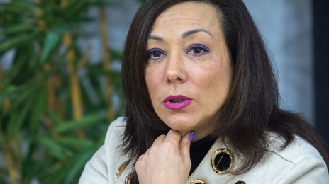 Sarah Abitbol, ancienne championne de patinage artistique.