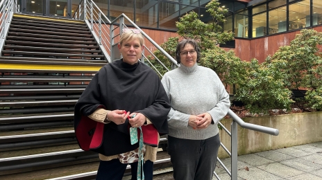 Véronique et Valérie sont les militantes CFDT de la région Hauts-de-France qui ont porté en comité social territorial le sujet des violences conjugales et/ou intrafamiliales.