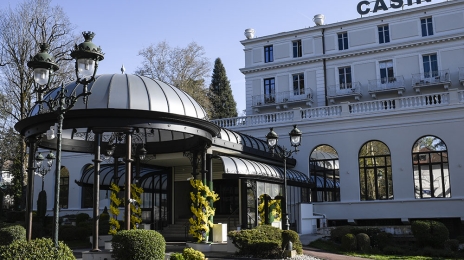 Le casino de Divonne-les-Bains, dans l'Ain.