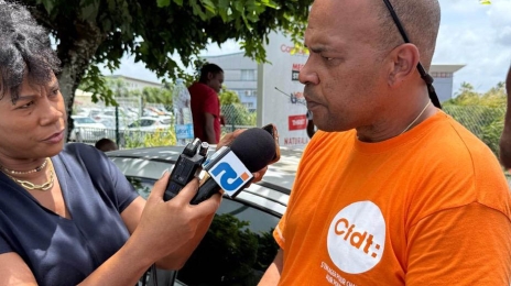Fulbert Cinna, secrétaire de la section CFDT de Pli Bel Price.