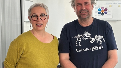 Valérie Tesser-Lamy et Marc Puyraveau.