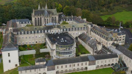Le site historique de la Fondation Saint-Jean de Dieu, à Dinard (Côtes-d’Armor/Bretagne).