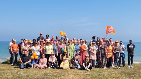 Les militants du Syndicat Emploi Grand Ouest étaient réunis en congrès à Cabourg en 2023.