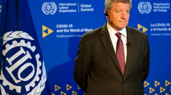 Guy Ryder, directeur général de l’OIT (ILO en anglais, pour International Labour Organization), a présenté la dernière édition de l’observatoire de l’Organisation internationale du travail.