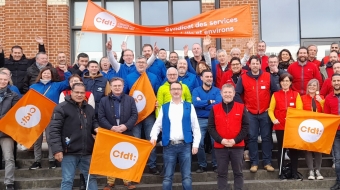 Le lancement par les deux équipes CFDT de Carrefour et d’Auchan de l’édition 2023 de « Je note ma boîte » a eu lieu au début février à Lille.