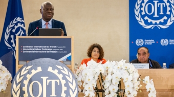 Le Togolais Gilbert F. Houngbo est le 11e directeur général de l’OIT.