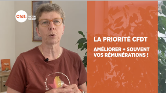 Mylène Jacquot est la secrétaire générale de la CFDT-Fonctions publiques.