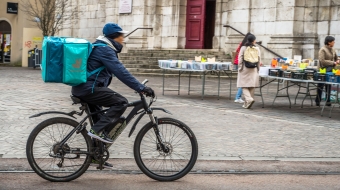 Livreurs de plateformes