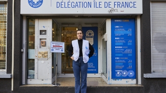 Marthe Chabrol, coordinatrice de programme du Centre d’accueil, d’orientation et d’accompagnement de Médecins du monde. Paris, 2024