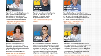 Les membres de la commission exécutive élus ce 25 juin à Bordeau